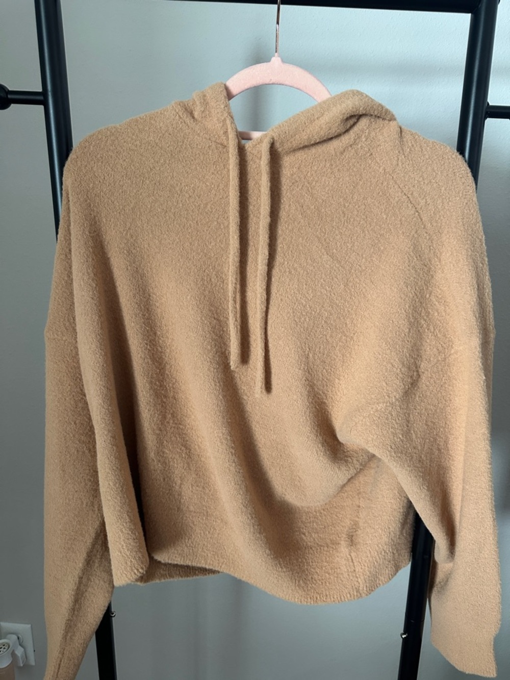 Express Camel Hoodie Sweater Set